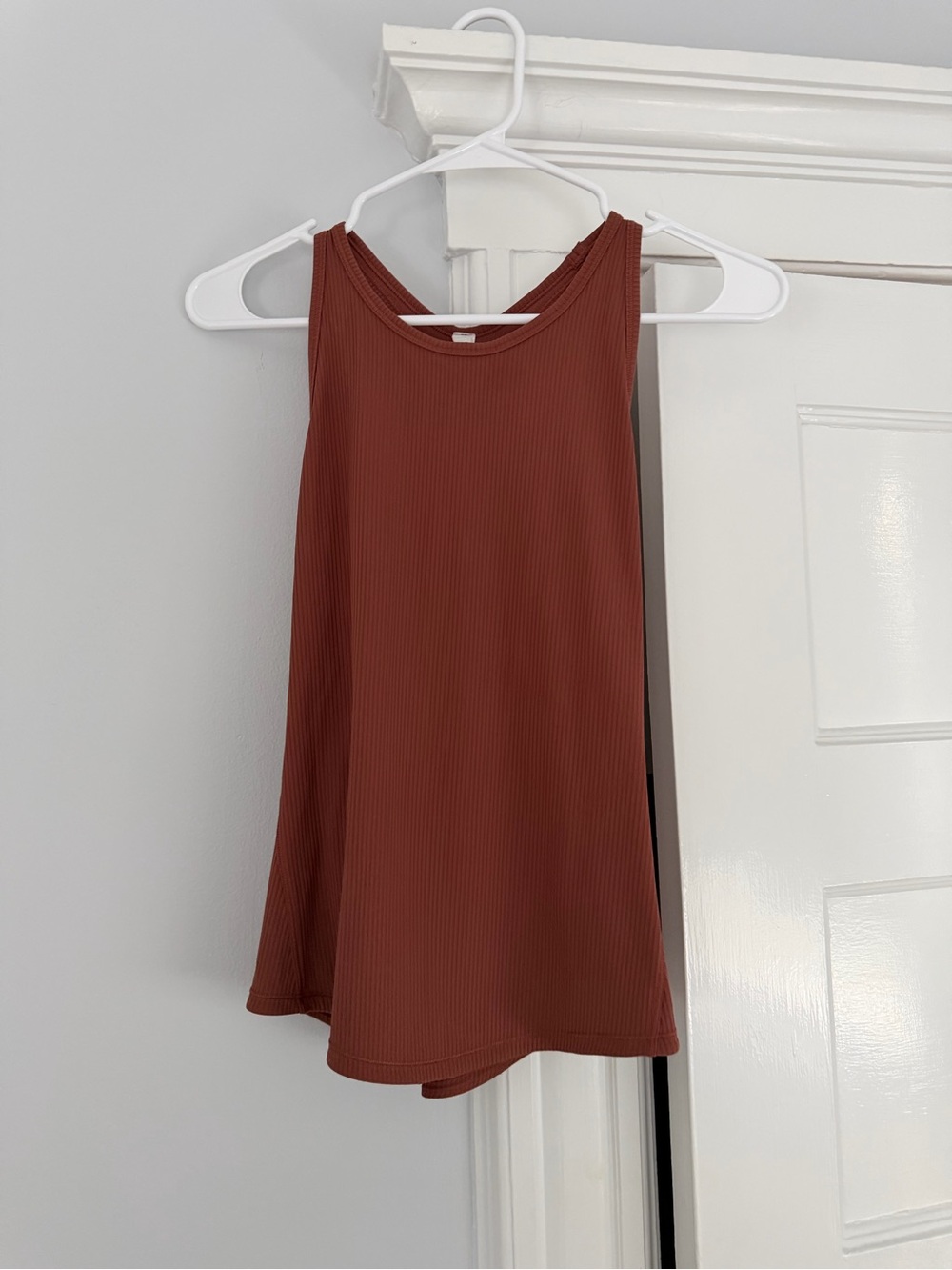 lululemon athletica Ribbed Rust Tank Top